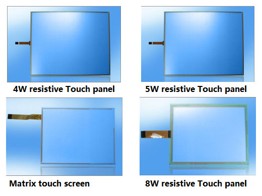 Pannello industriale 4w 5w 8w del touch screen della matrice resistente di vetro di USB del film di ITO